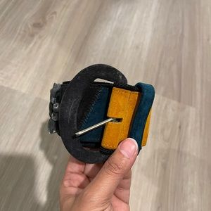 Alden Howard Vintage suede color full belt